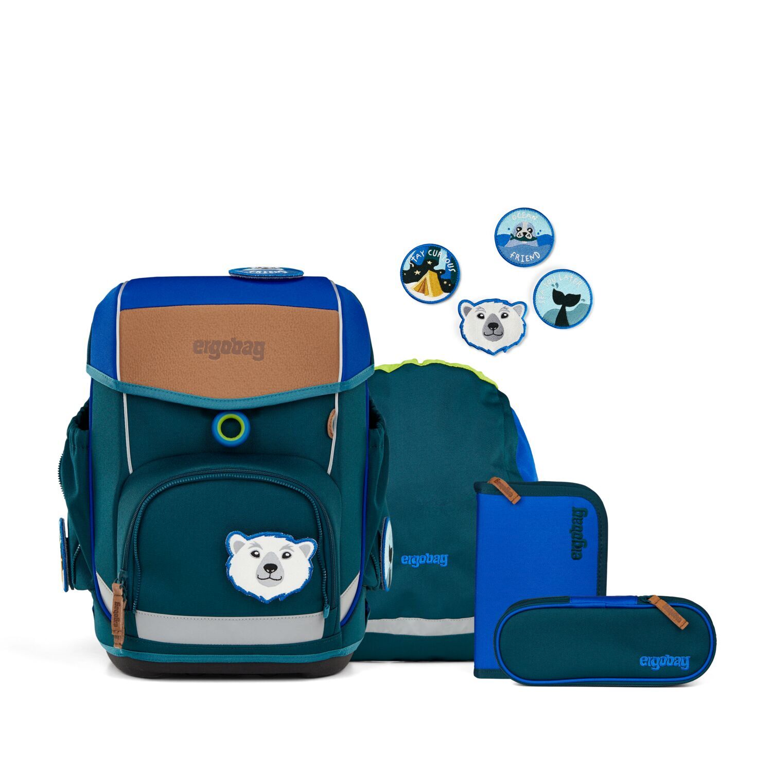 ergobag cubo ECO HERO 5-teiliges Set, Next Nature Special Edition ergobag cubo ECO HERO 5-teiliges Set, Next Nature Special Edition