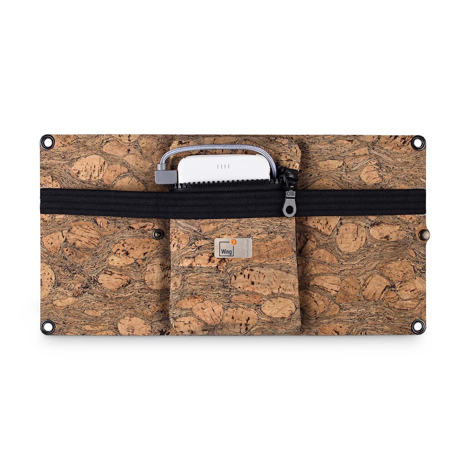 Sonnenrepublik USB-Solarladegeräte Wing6 eBag Kork Sonnenrepublik USB-Solarladegeräte Wing6 eBag Kork