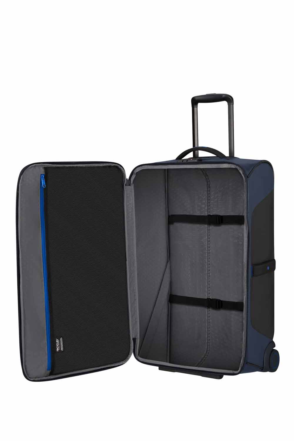 Samsonite Ecodiver Reisetasche mit Rollen 67 cm + GRATIS HOTELGUTSCHEIN Blue Nights