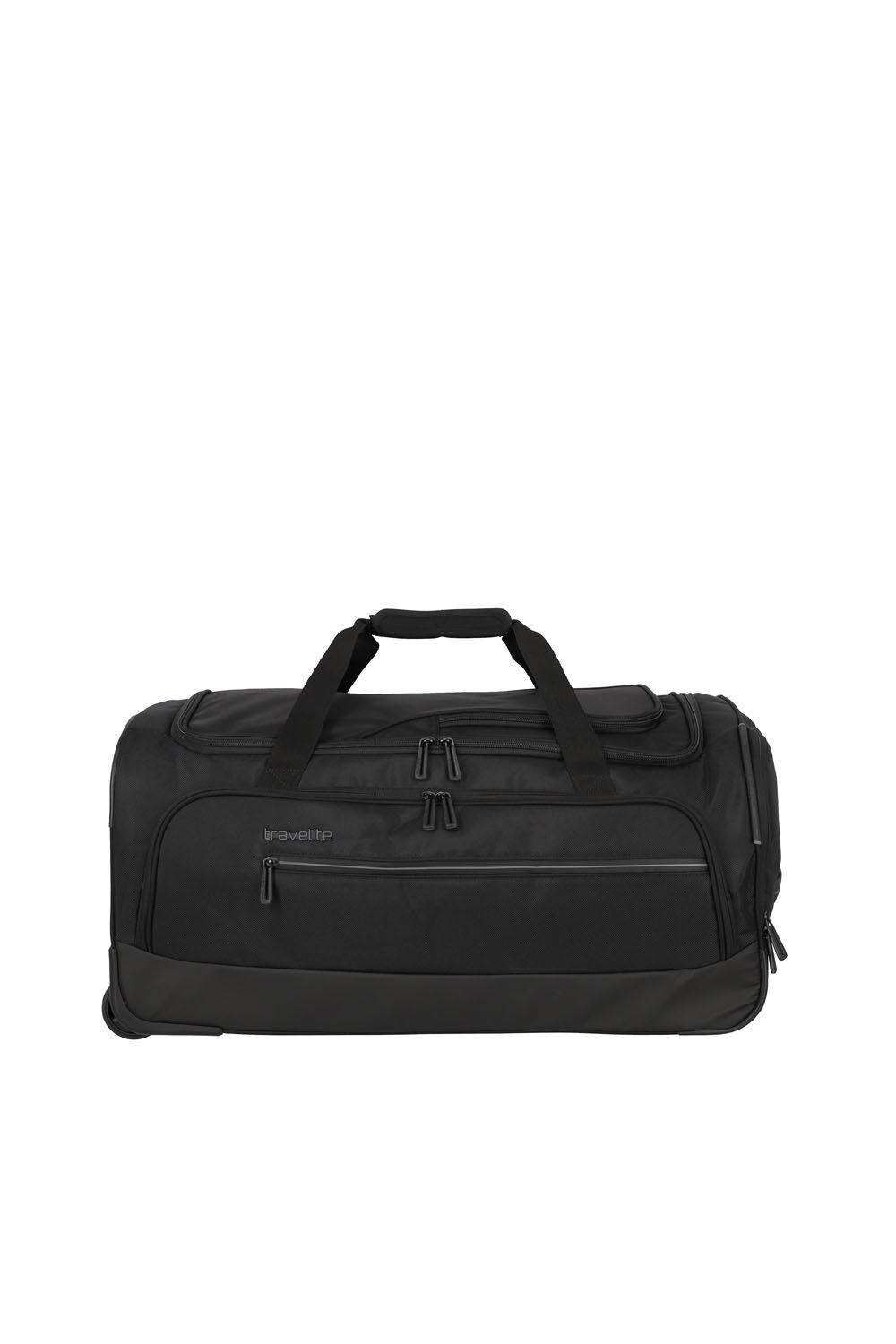 Travelite Crosslite Rollenreisetasche M 69cm Schwarz