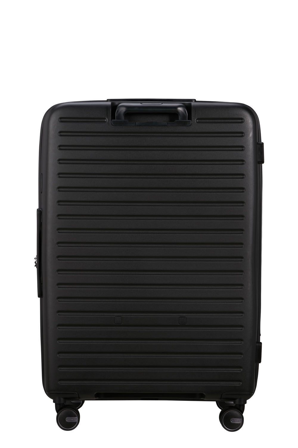 Samsonite Restackd Trolley mit 4 Rollen erweiterbar 75cm + GRATIS HOTELGUTSCHEIN Schwarz