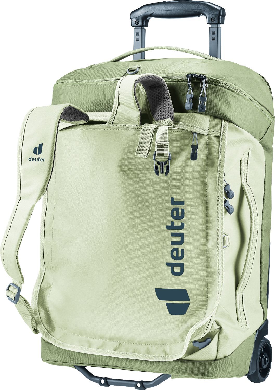 Deuter Duffel Pro Movo 36 Reisetasche auf Rollen mineral-grove
