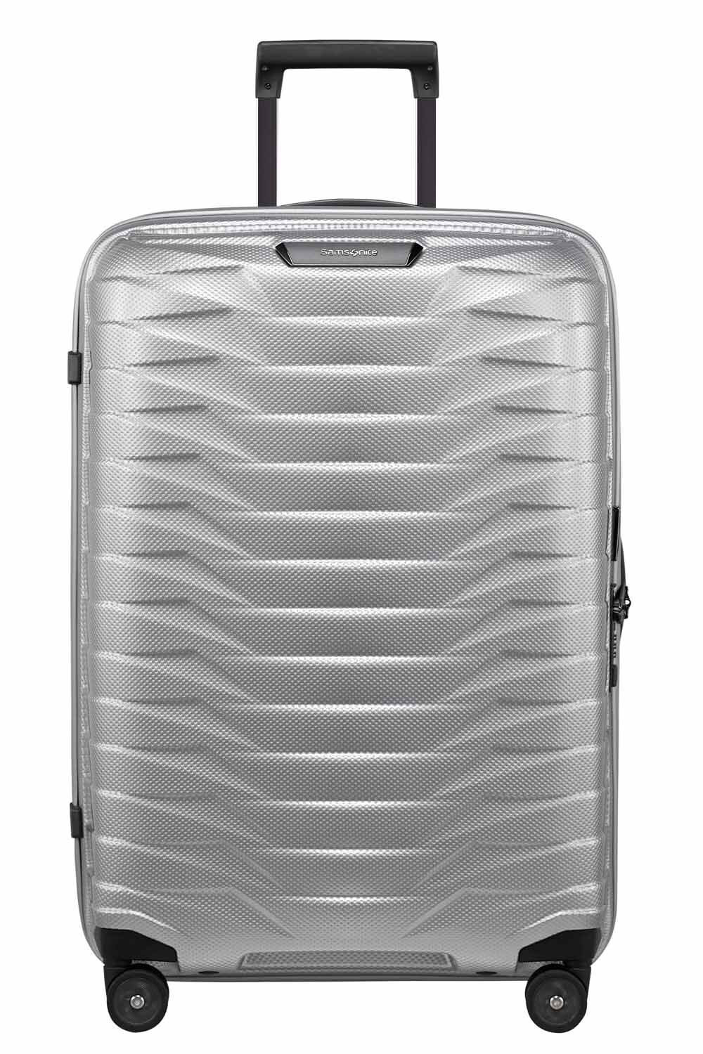 Samsonite Proxis Trolley mit 4 Rollen 69cm Silber