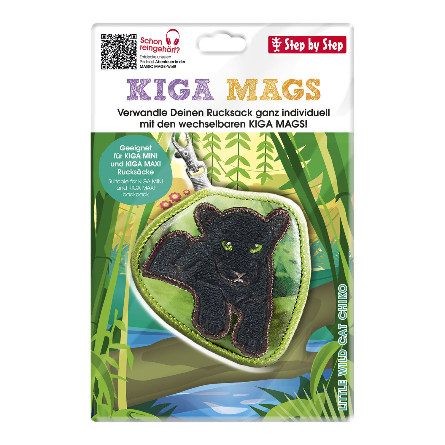 Step by Step Schulzubehör KIGA MAGS Little Wild Cat Chiko