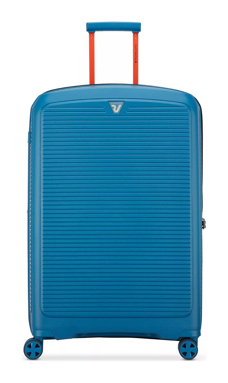 Roncato ARCADE Trolley L (78cm) Erweiterbar Denim Blau
