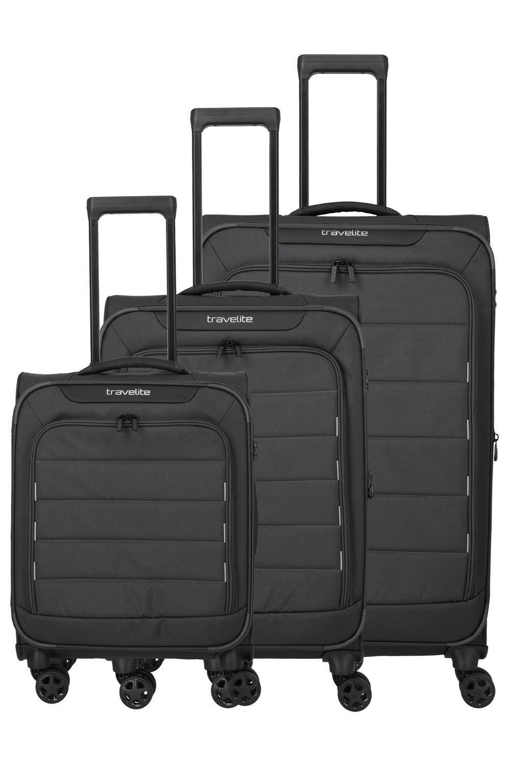 Travelite SKAII 3-tlg. Koffer-Set 2026, Anthracite