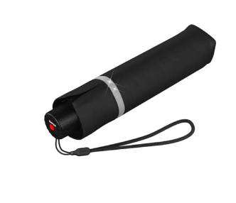 Knirps Rookie Manual reflective black Knirps Rookie Manual reflective black