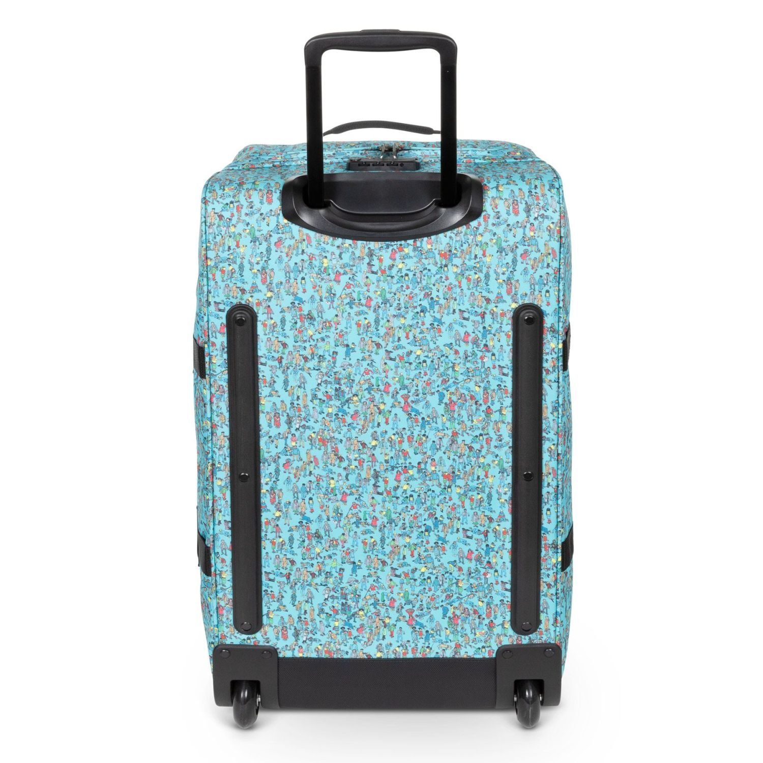 Eastpak Tranverz L Trolley 2 Rollen SPECIAL EDITION Where's Wally Pattern Blue