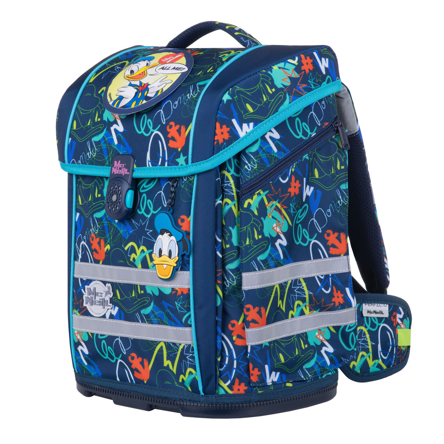 McNeill Perfecto Schulranzen-Set 5tlg. -Disney Kollektion 2025 DONALD DUCK