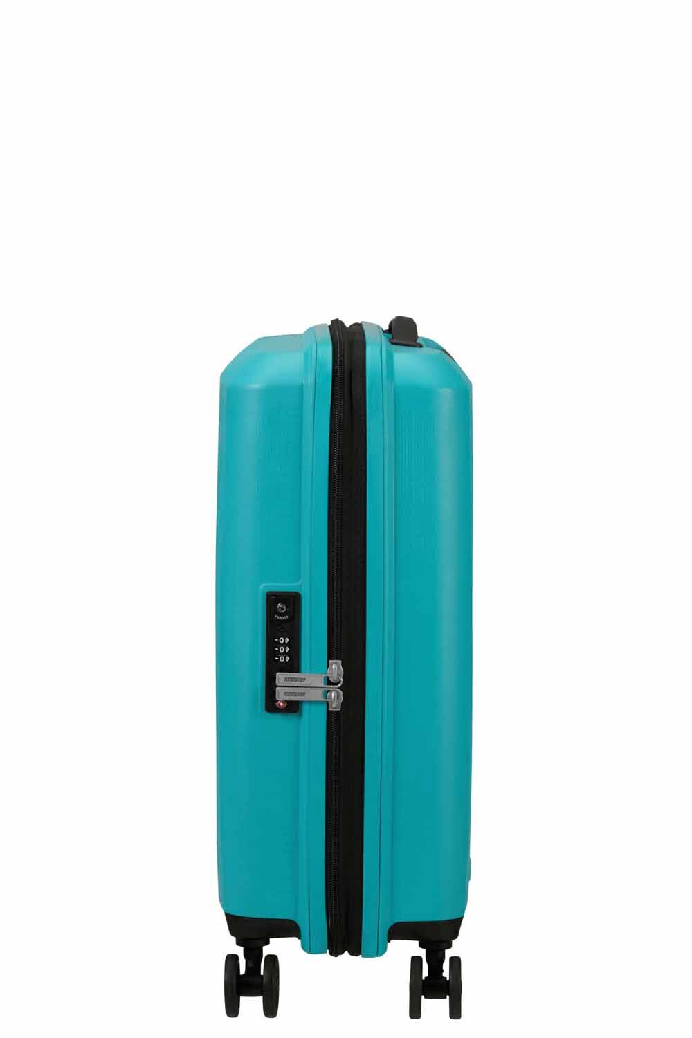 American Tourister AeroStep Handgepäck 55cm erweiterbar Turquoise Tonic