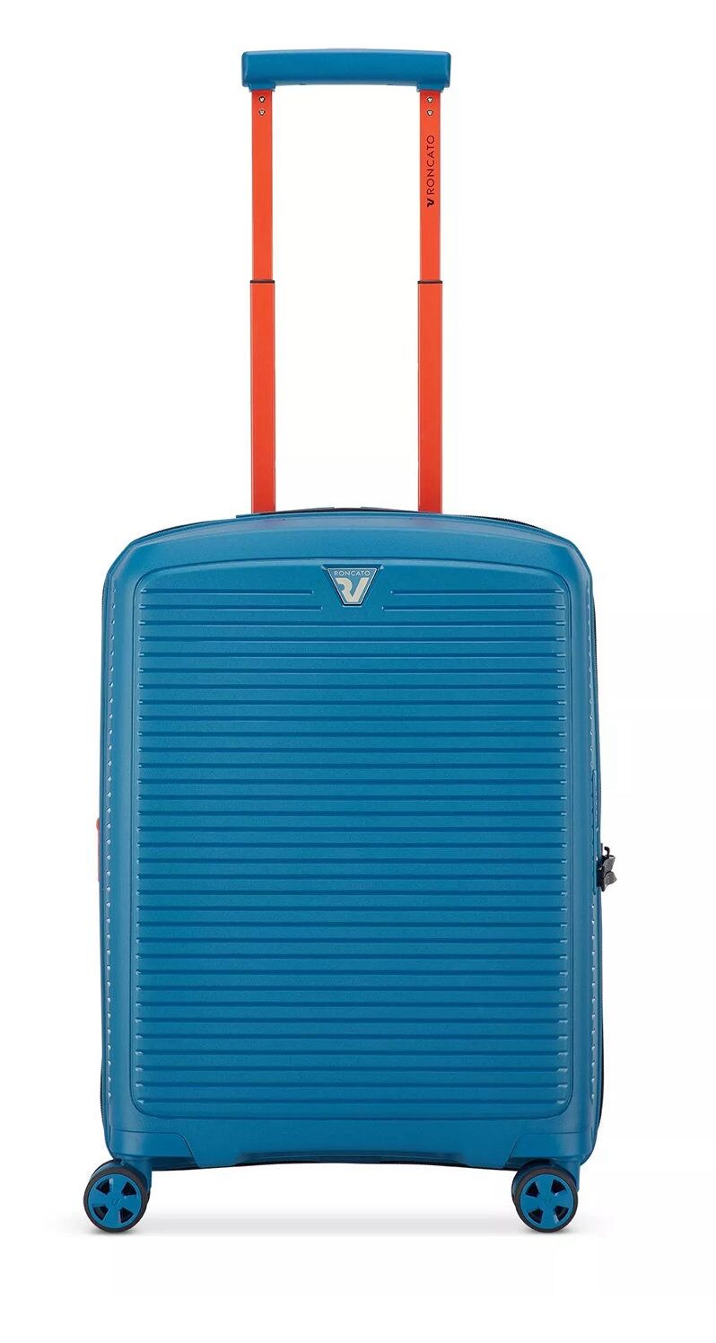 Roncato ARCADE Cabin Trolley S (55cm) Erweiterbar Denim Blue