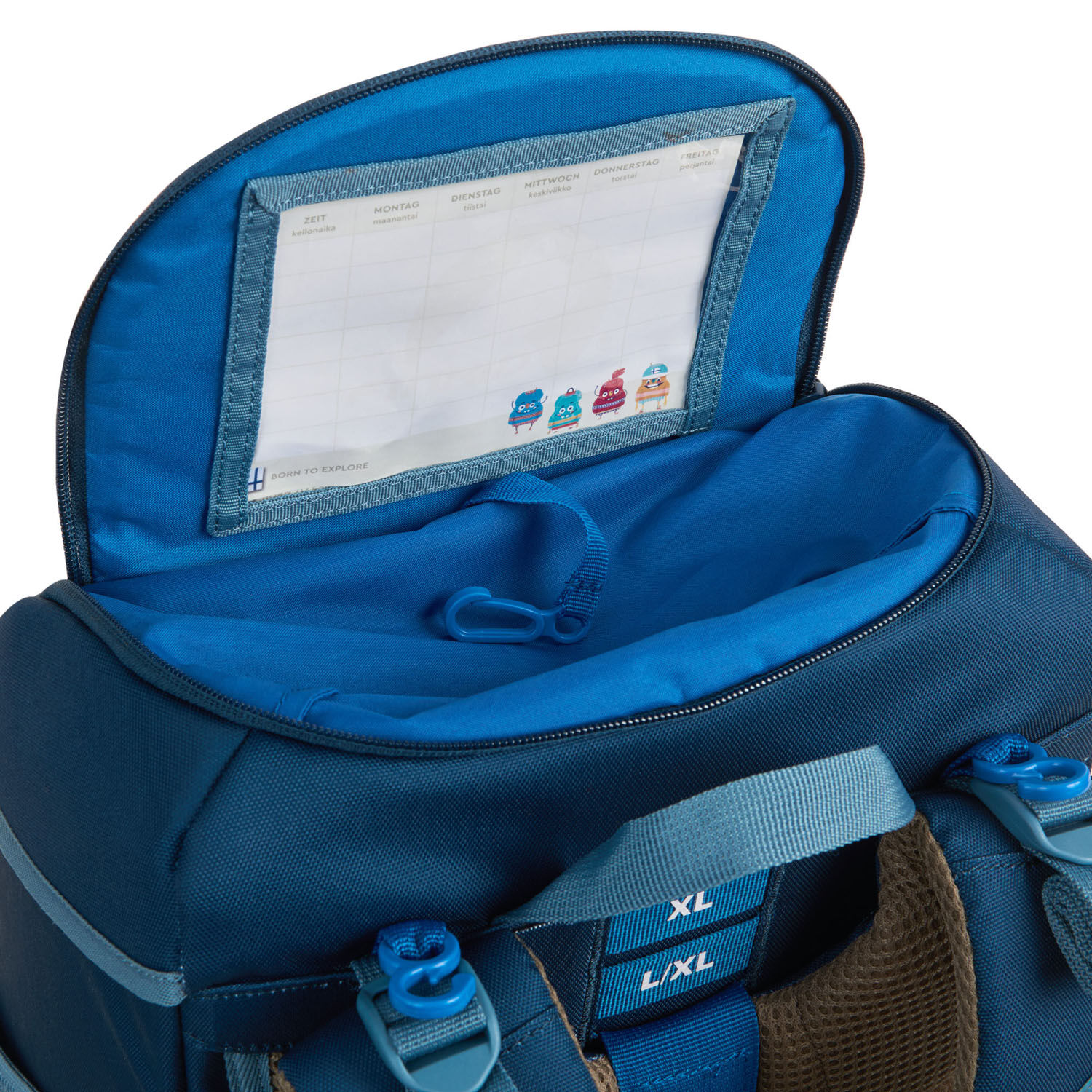 Finkid Buddy EKO SMART Schulranzen denim/dove