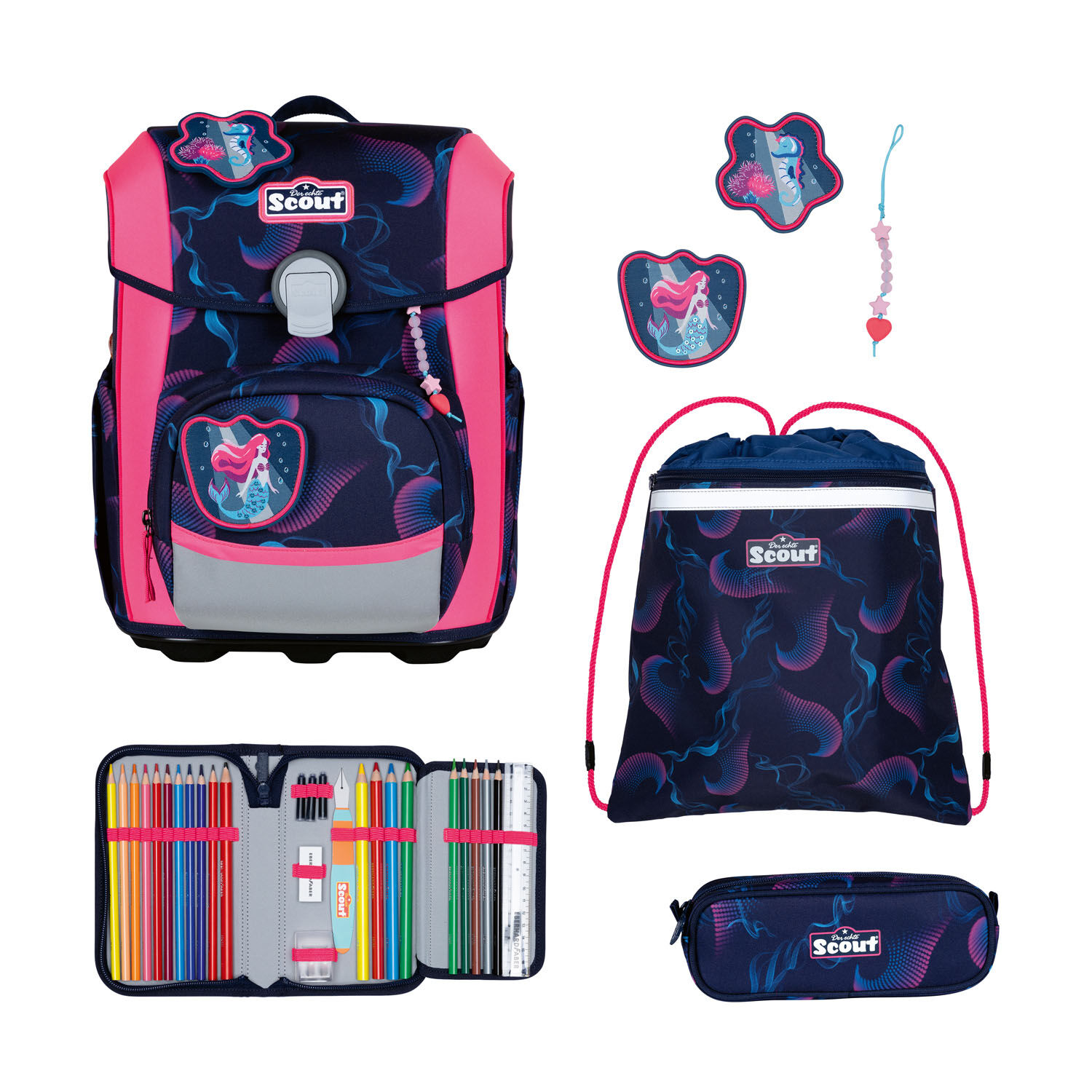 Scout Neo Schulranzen-Set 4-teilig