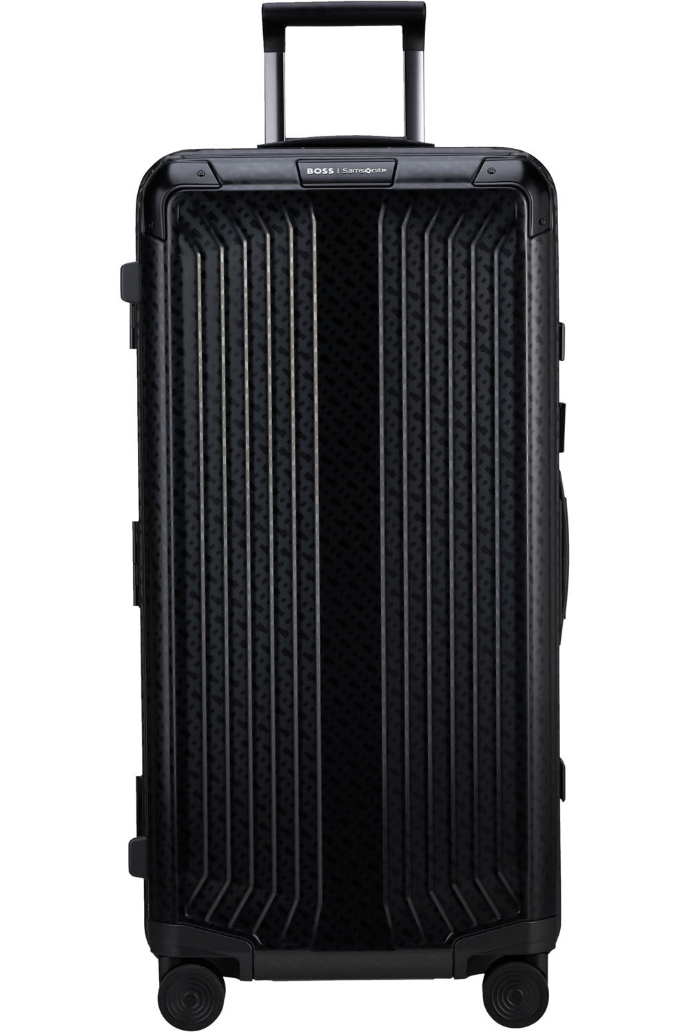 Samsonite BOSS Trolley mit 4 Rollen 80cm Graphite Monogram