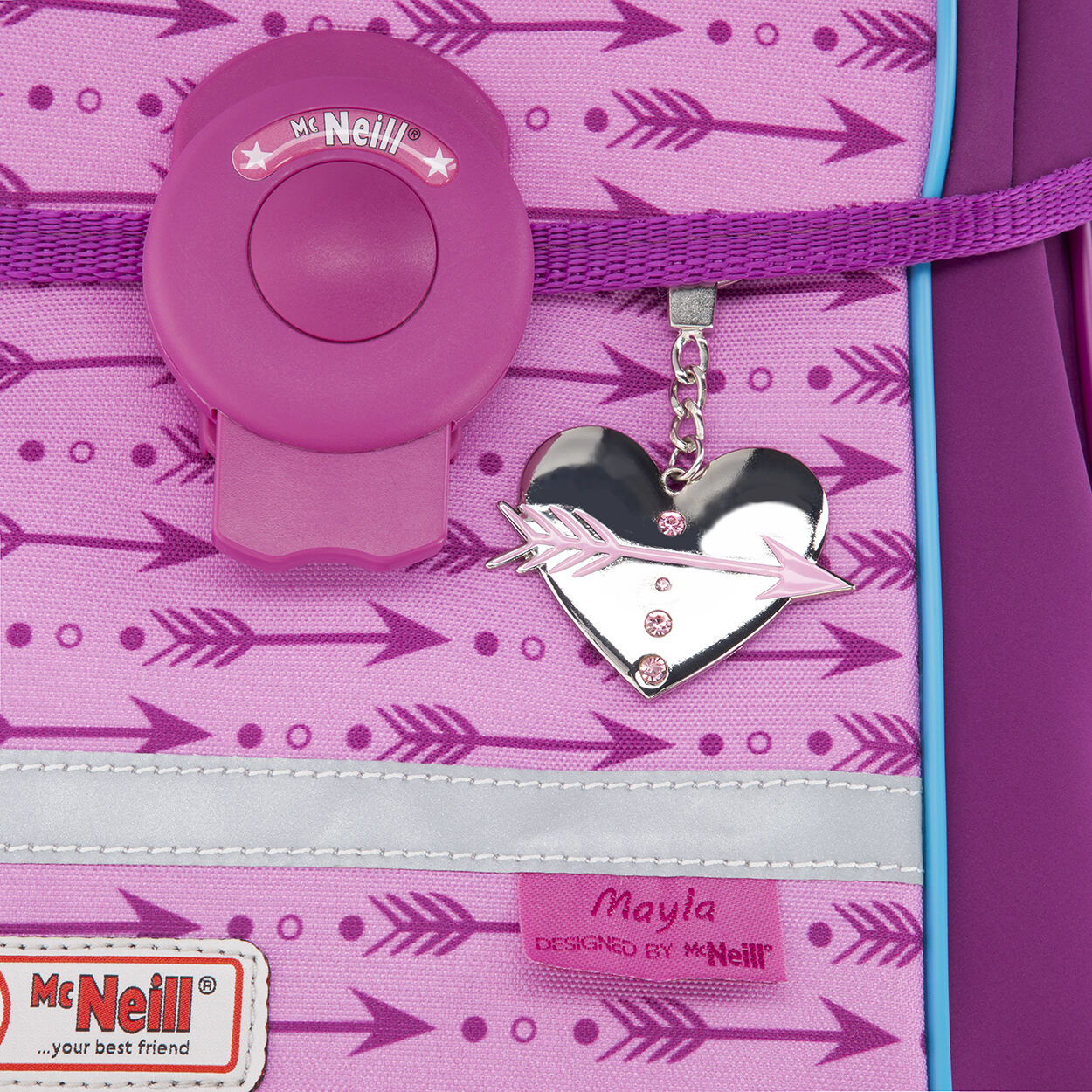 McNeill Ergo Primero Schulranzen-Set, 4-teilig Mayla