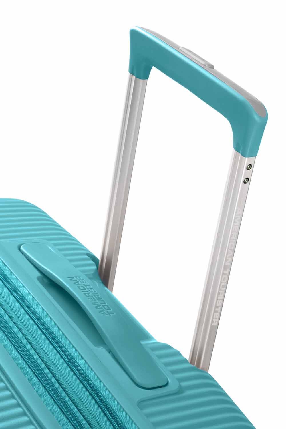 American Tourister Soundbox 4-Rollen-Trolley L 77cm, erweiterbar Turquoise Tonic