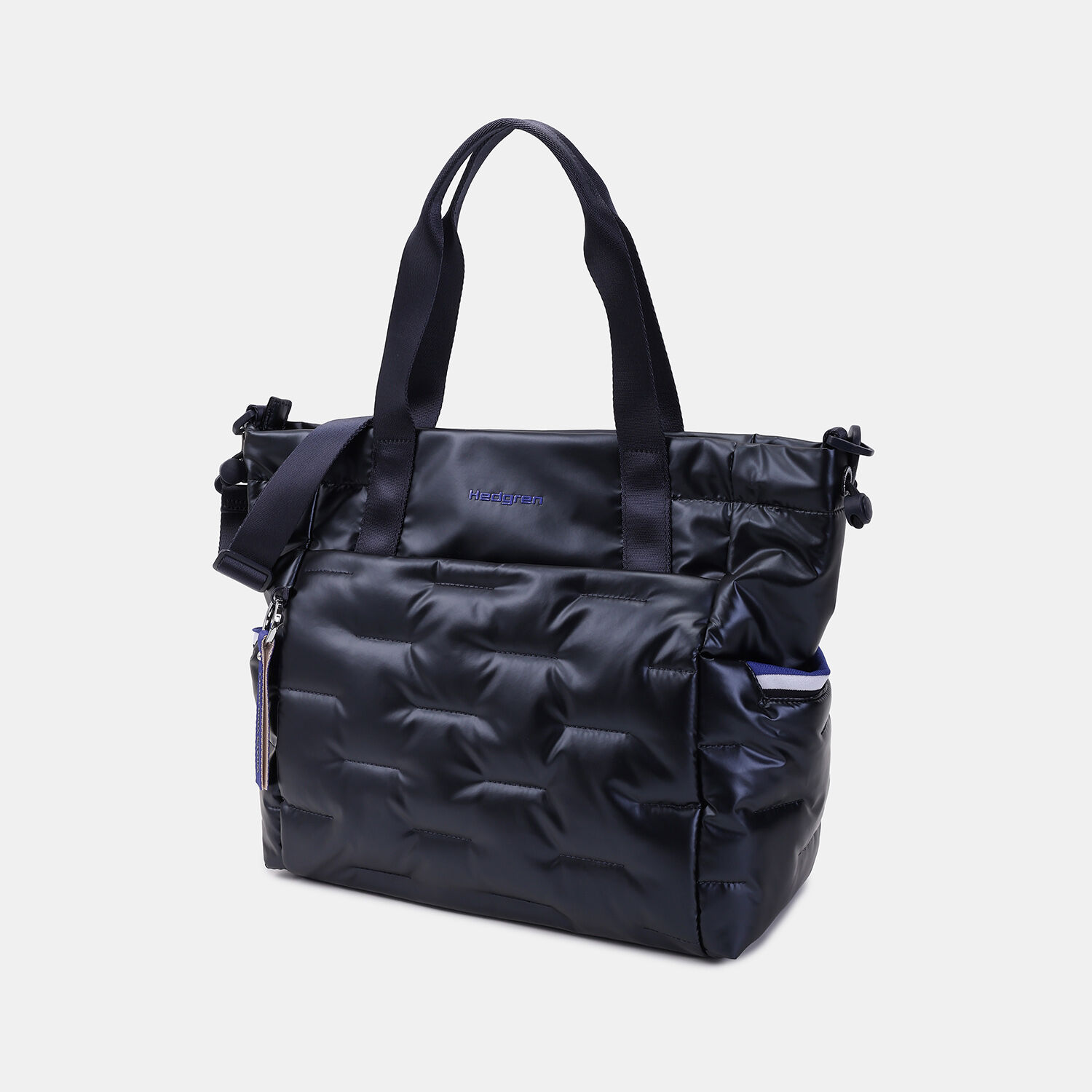 Hedgren Cocoon PUFFER Totebag Peacoat Blue