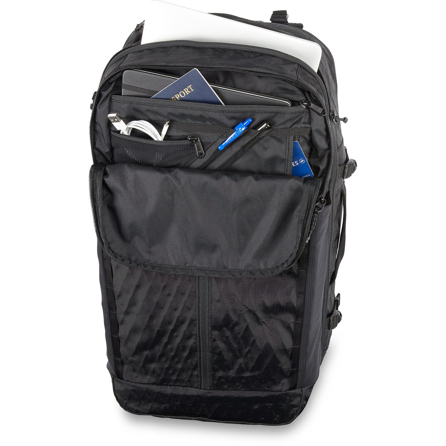 Dakine Split Adventure 38L Reise Rucksack mit iPad/Laptop Fach Rubber