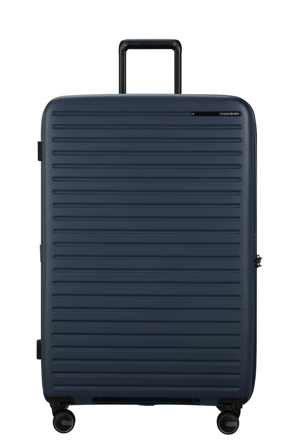 Samsonite Restackd Trolley mit 4 Rollen erweiterbar 81cm + GRATIS HOTELGUTSCHEIN Midnight Samsonite Restackd Trolley mit 4 Rollen erweiterbar 81cm + GRATIS HOTELGUTSCHEIN Midnight
