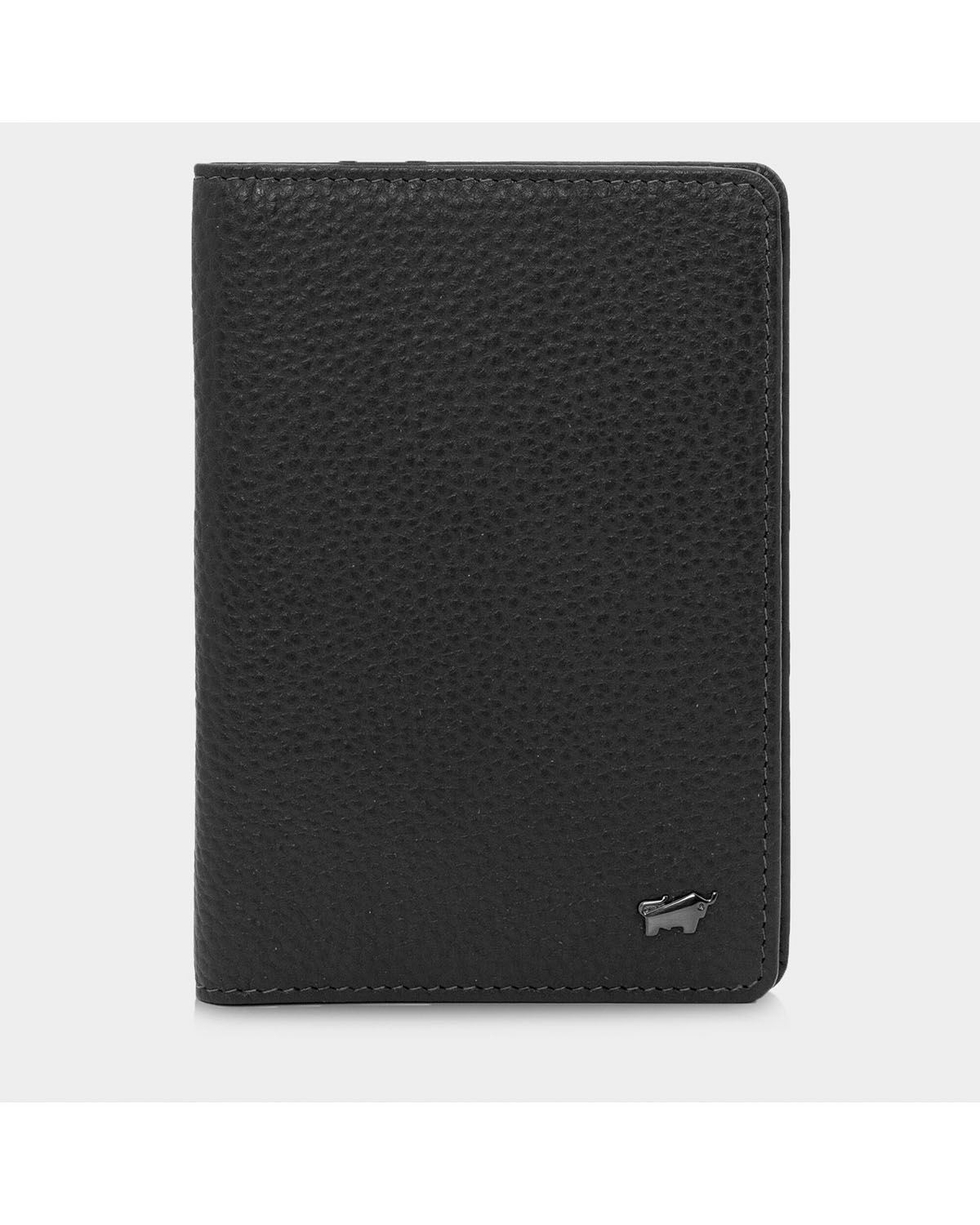 Braun Büffel Theo RFID Reisepassetui 4CS schwarz