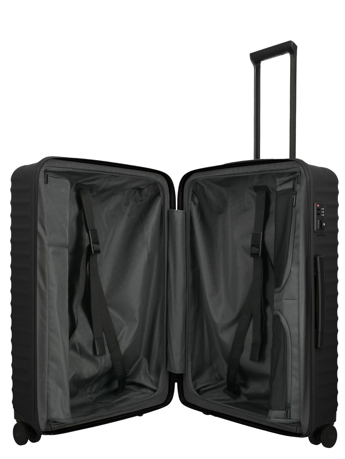 TITAN Upgrade Trolley L 4-Rollen Nightshade black
