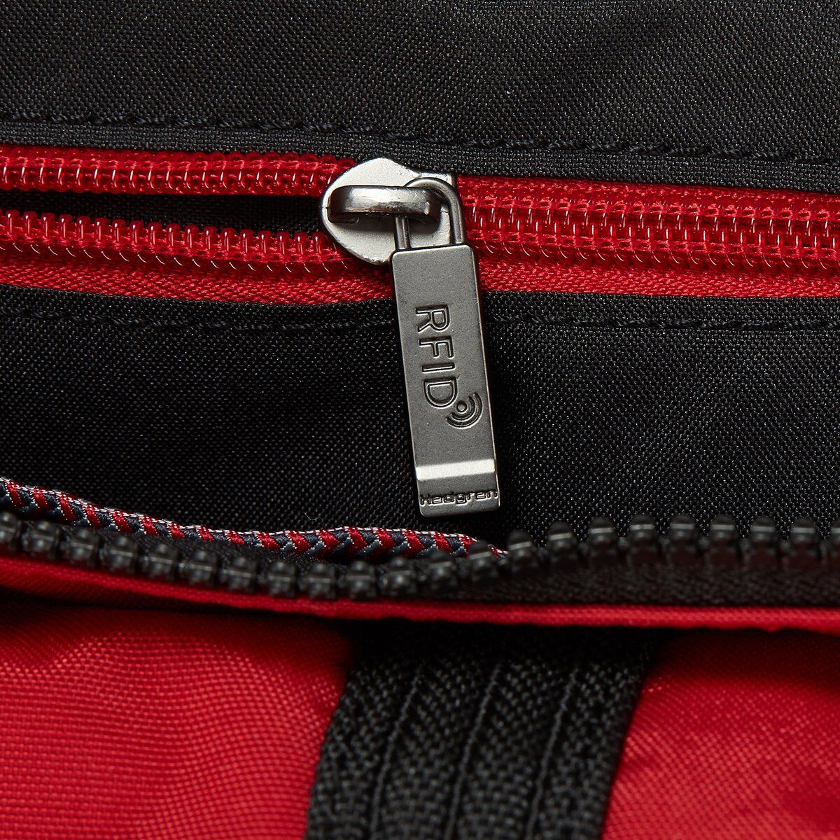 Hedgren Great American Heritage MAP Bauchtasche, RFID geschützt Salsa Red