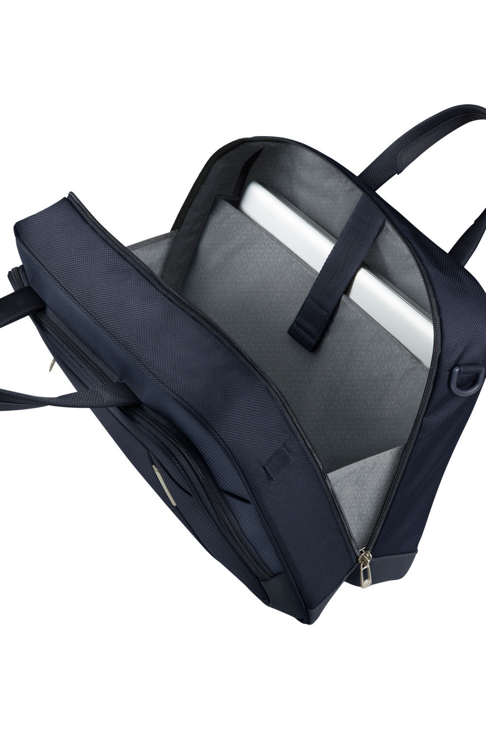 Samsonite Respark Laptop-Schultertasche mit 15.6" Laptopfach + GRATIS HOTELGUTSCHEIN Midnight Blue