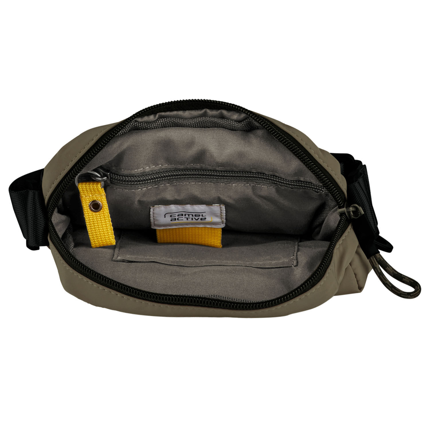 Camel Active Terra Cross Bag XS aus recyceltem Nylon 4227 Khaki