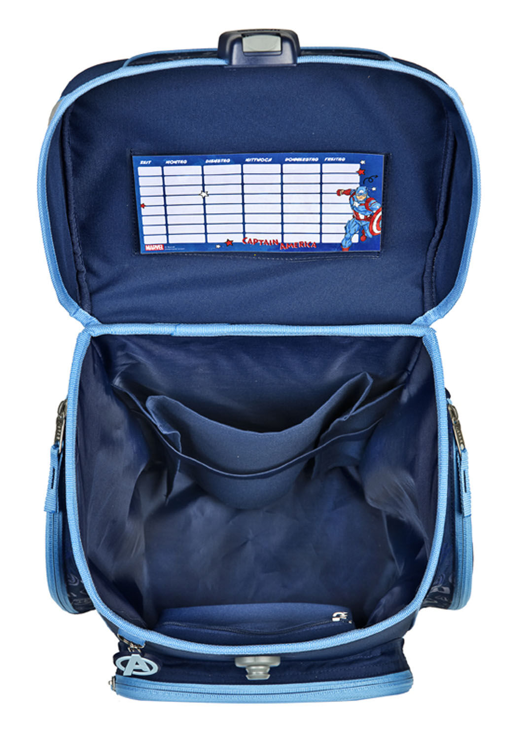 Scooli EasyFit Schulranzen, 5-teiliges Set Avengers