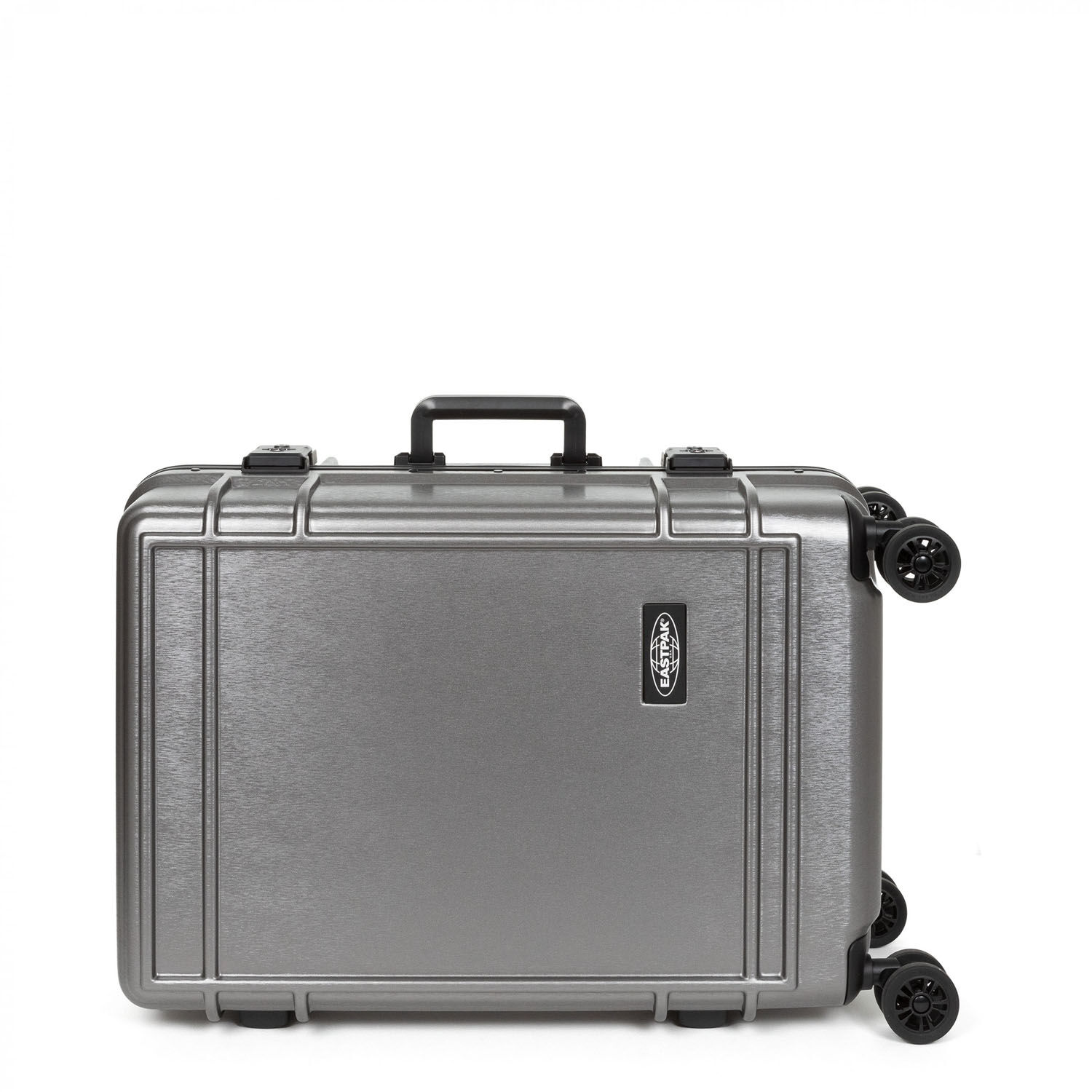 Eastpak RESIST'R CASE M Robuster Hartschalen-Trolley Brushed Metal