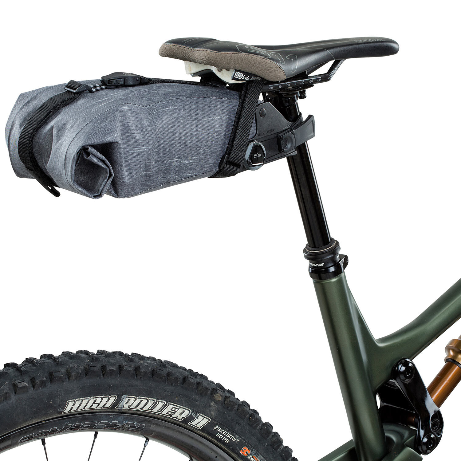 evoc Boa® Seat Pack L 3l Carbon-Grau