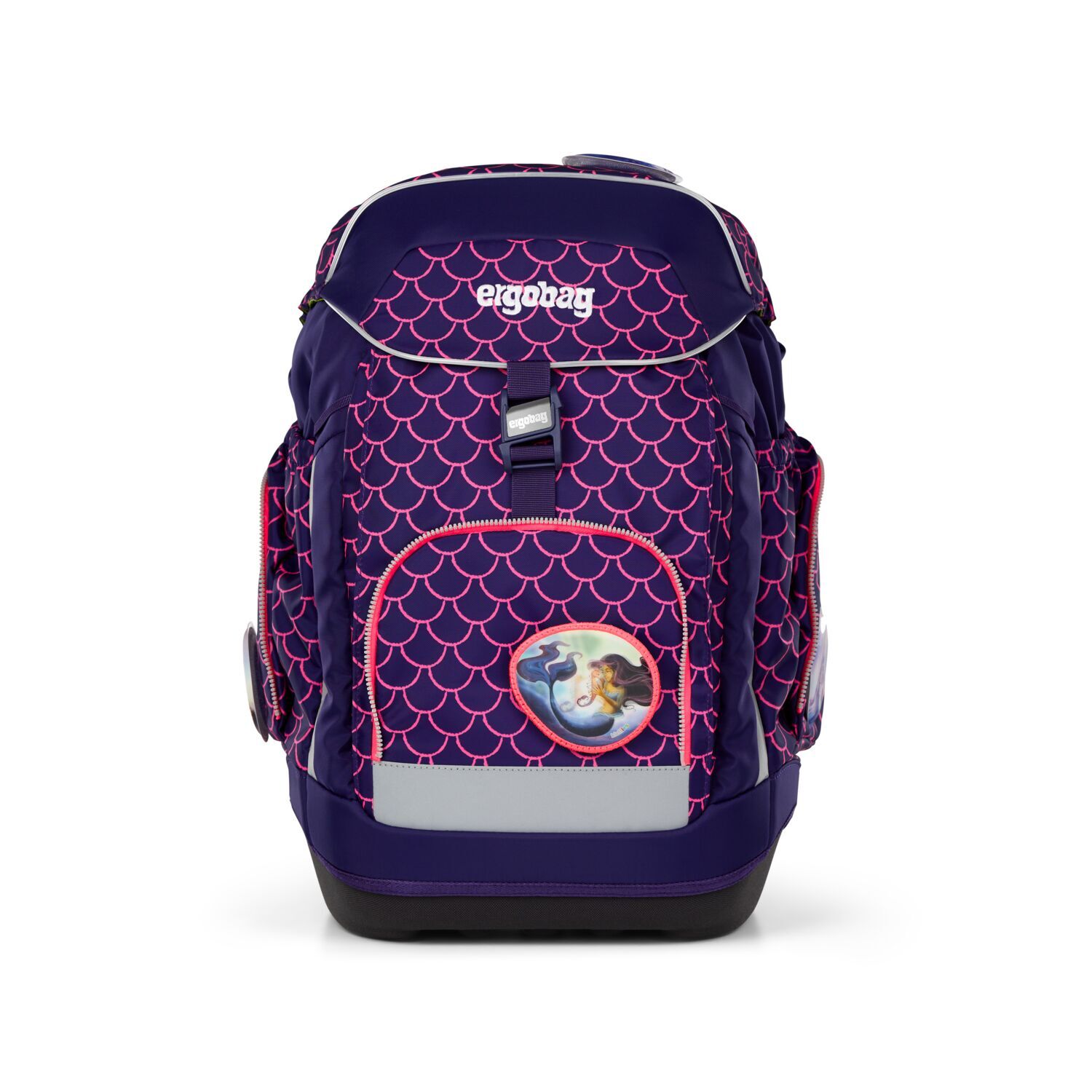 ergobag maxi LUMI Edition 6-teiliges Schulrucksack-Set 2025 PerlentauchBär