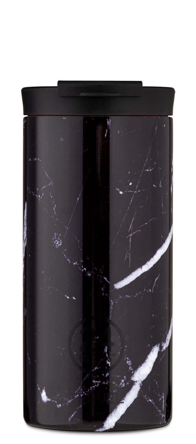 24Bottles® Travel Tumbler Grand 600ml Black Marble