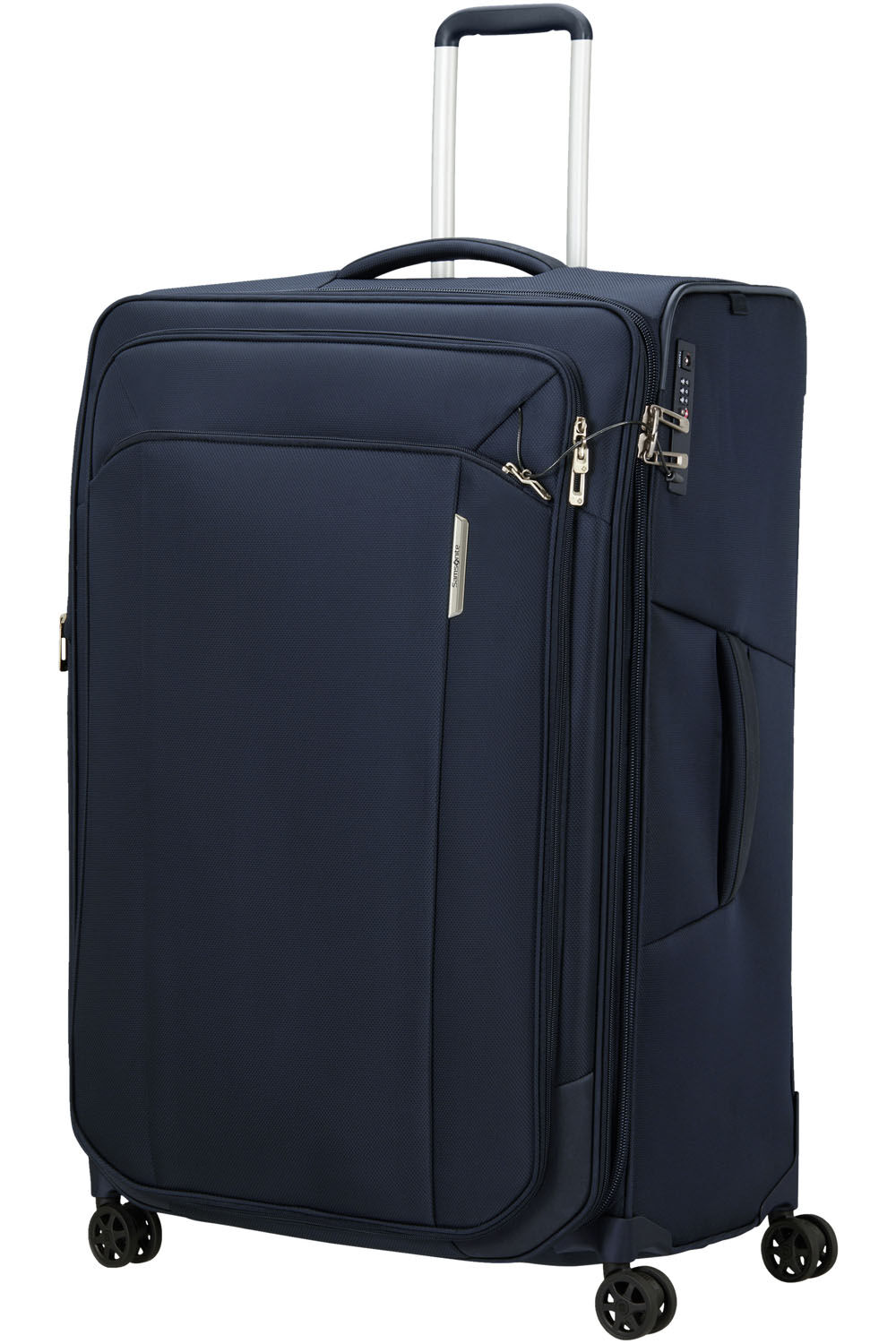 Samsonite Respark Trolley mit 4 Rollen erweiterbar 82cm + GRATIS HOTELGUTSCHEIN Midnight Blue