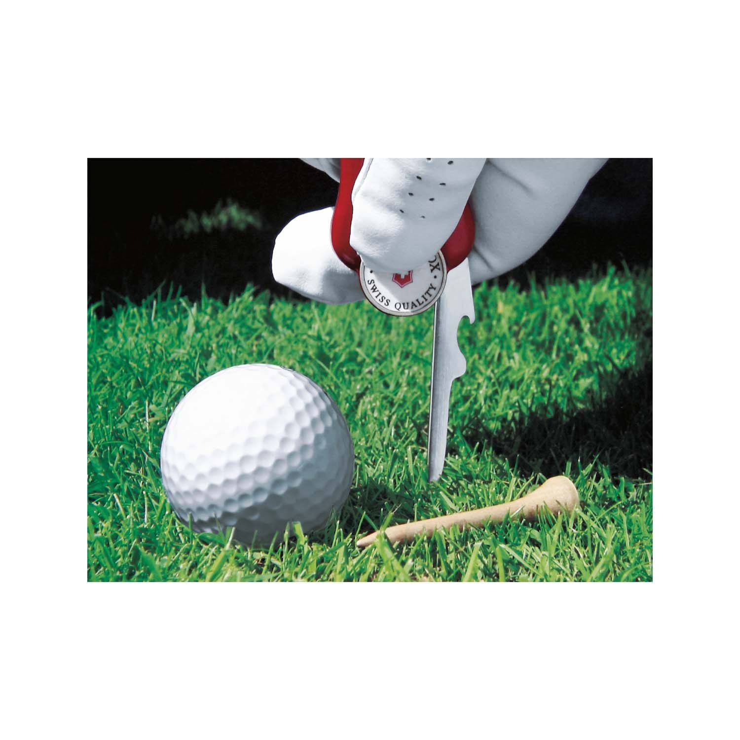 Victorinox GolfTool rot transparent