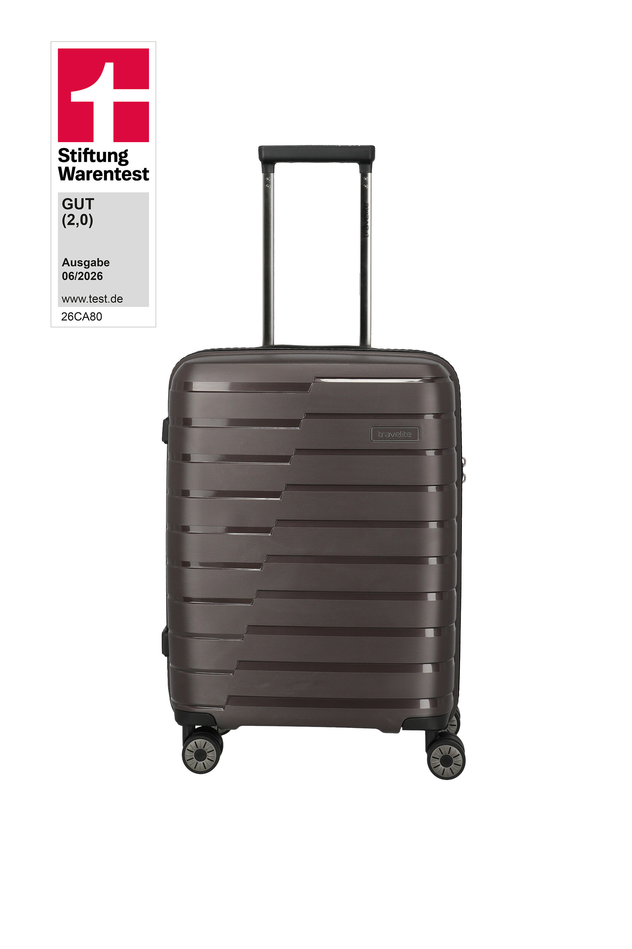 Travelite Air Base Trolley S 4-Rad Coffee