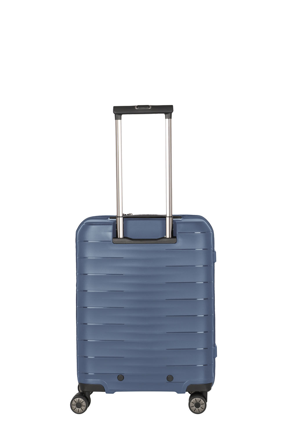Travelite Mooby Trolley S mit Vortasche, 4-Rollen Marine