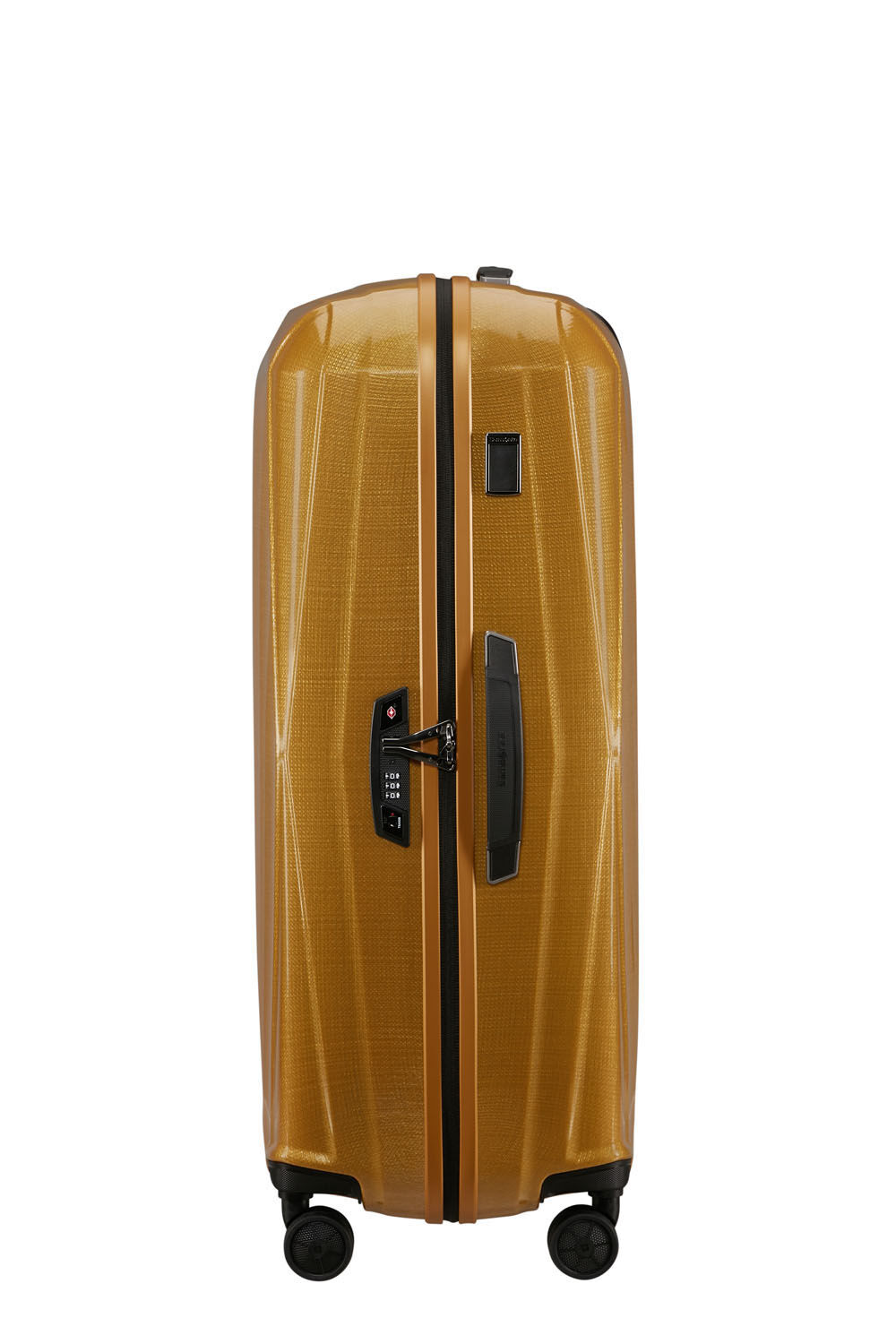 Samsonite Major-Lite Trolley mit 4 Rollen 77cm + GRATIS HOTELGUTSCHEIN Saffron Yellow