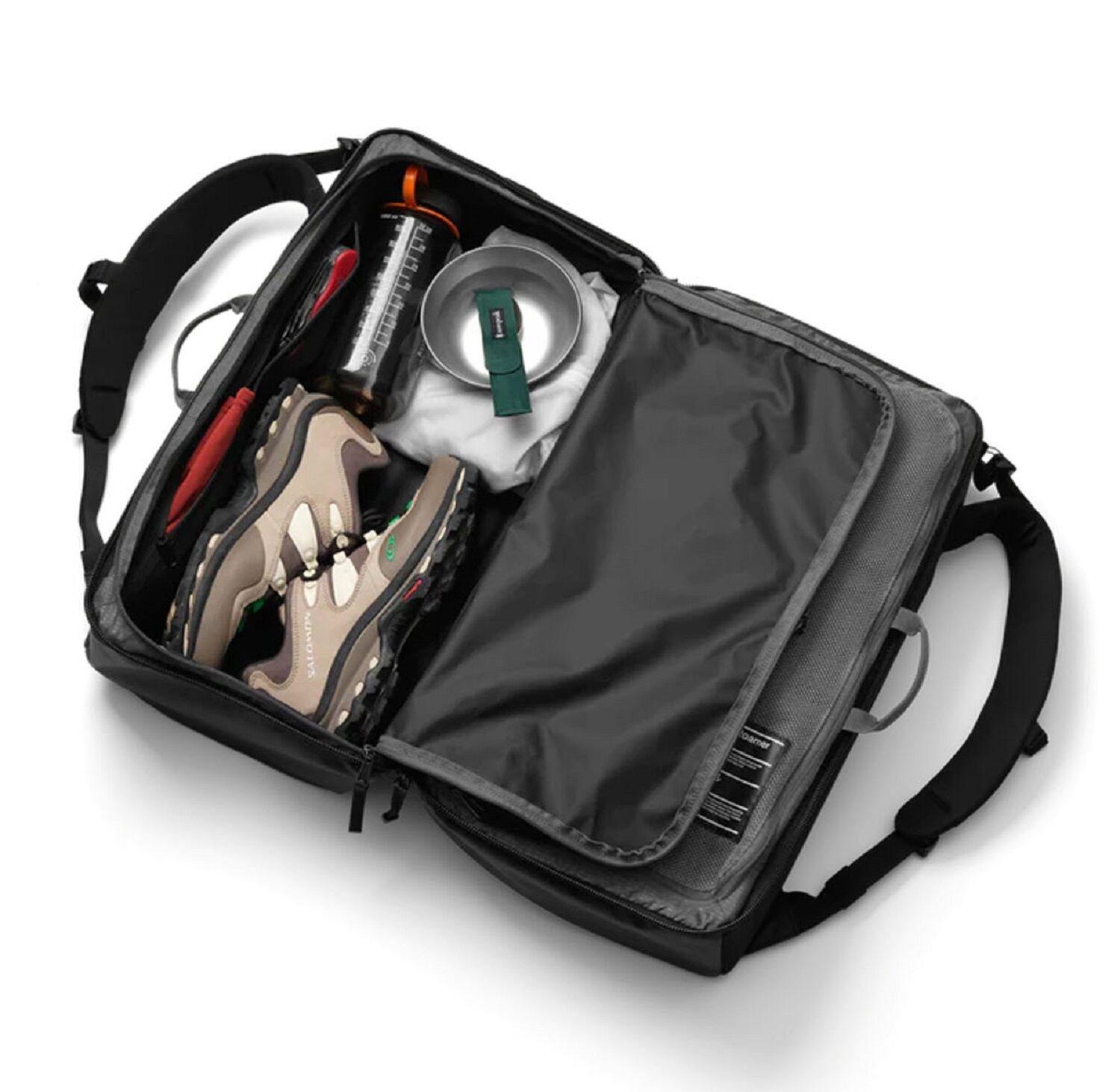 D_b_ Roamer Pro Split Duffel / Backpack 50L Black Out