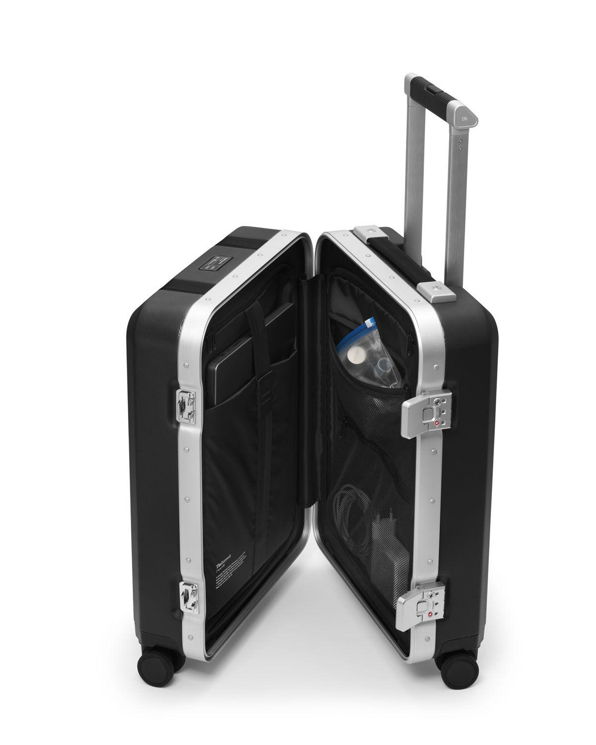 D_b_ Ramverk Pro Carry-on mit Aluminiumrahmen Black Out