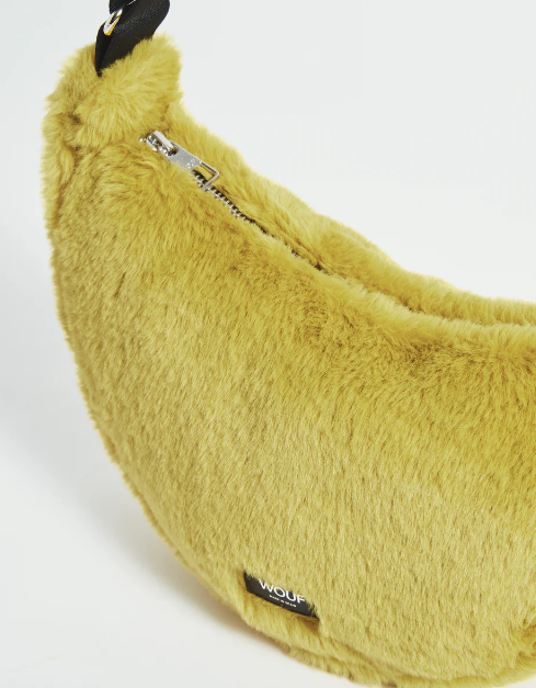 Wouf FAUX FUR large crossbody bag foxie Wouf FAUX FUR large crossbody bag foxie