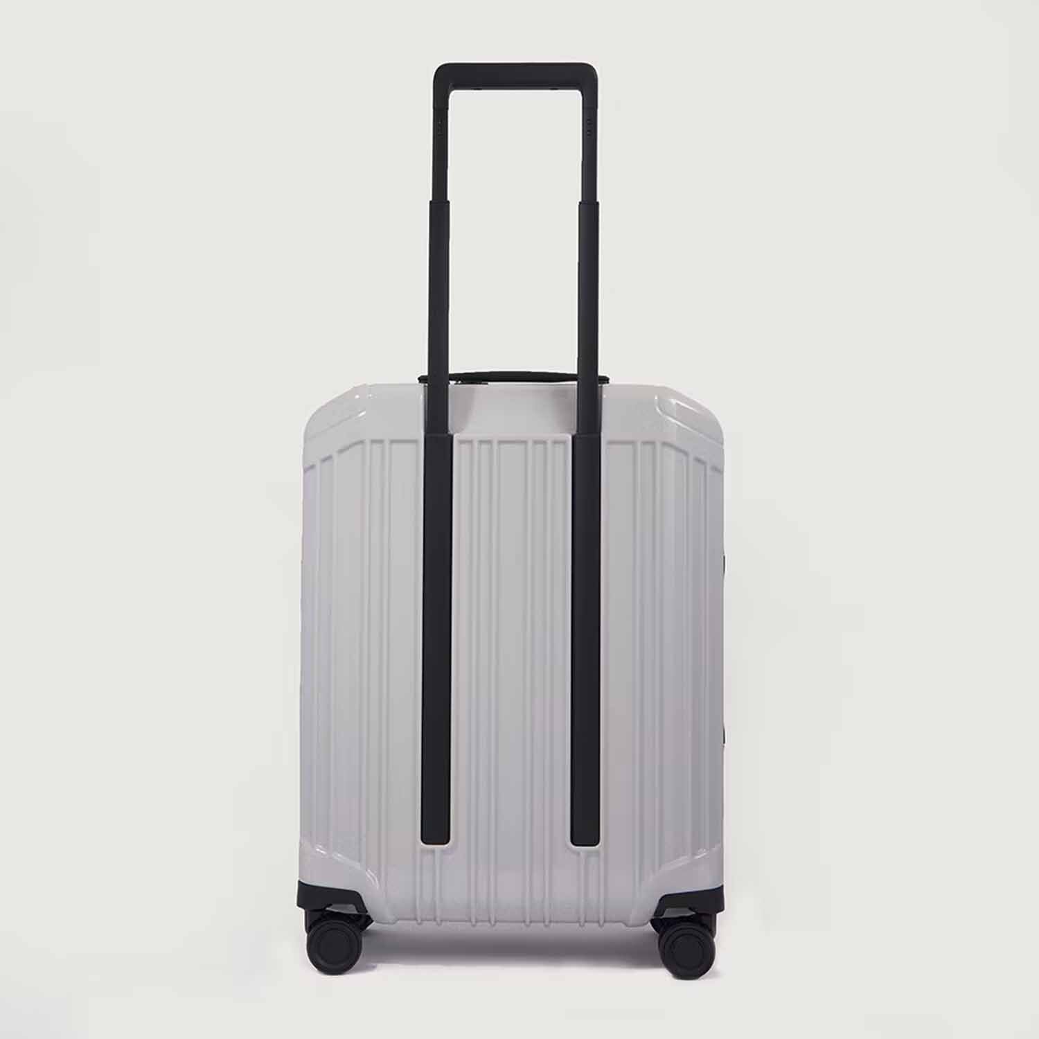 Piquadro PQ-Light Handgepäck Koffer 4-Rollen, glänzend Grau