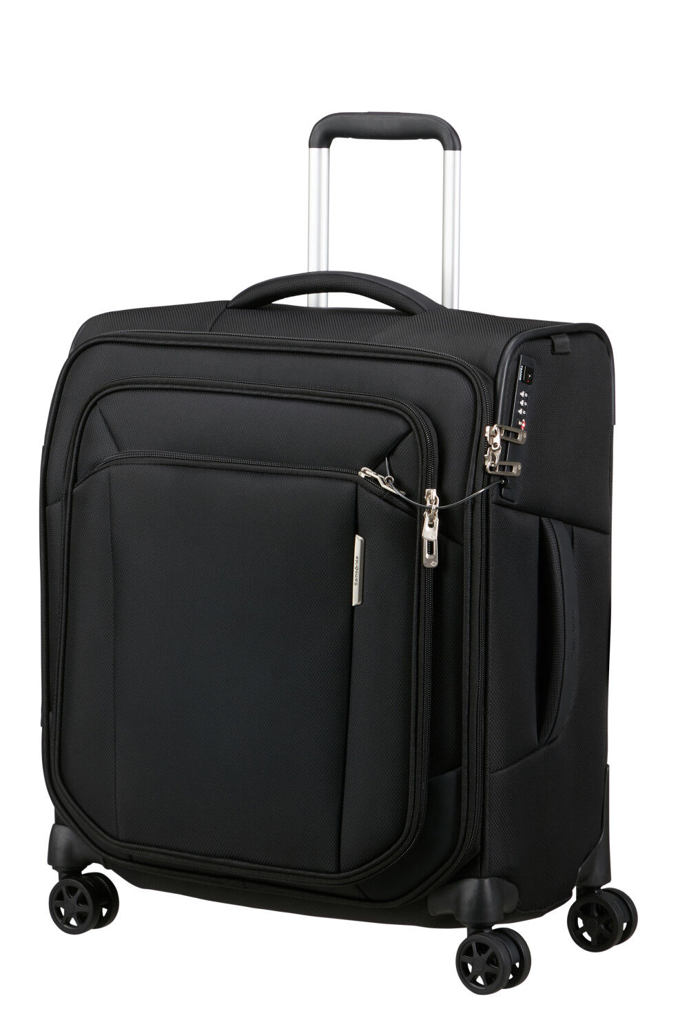 Samsonite Respark Trolley mit 4 Rollen 56cm Ozone Black Samsonite Respark Trolley mit 4 Rollen 56cm Ozone Black