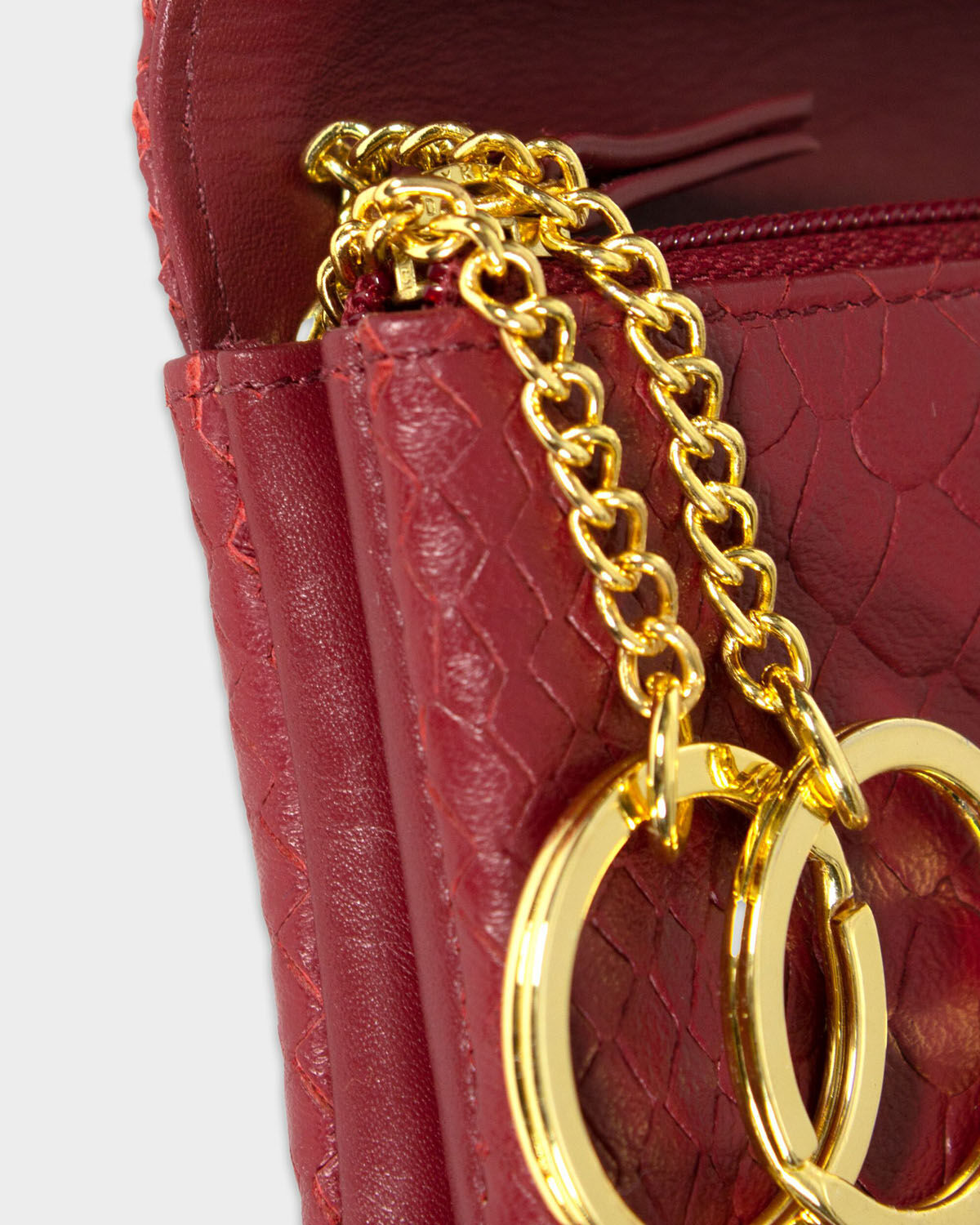 Braun Büffel ZOE Schlüsseletui wine