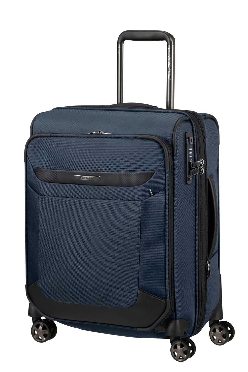 Samsonite Pro-DLX 6 Spinner 55cm Exp + GRATIS HOTELGUTSCHEIN Blue