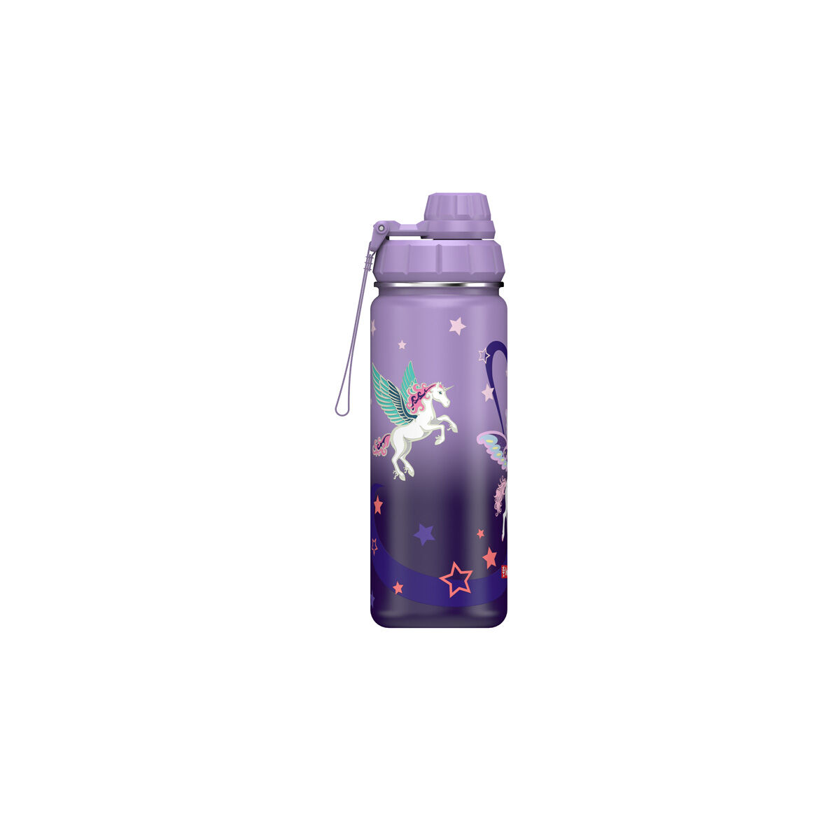 Step by Step Edelstahl-Trinkflasche 500ml, Kollektion 2026 Dreamy Pegasus