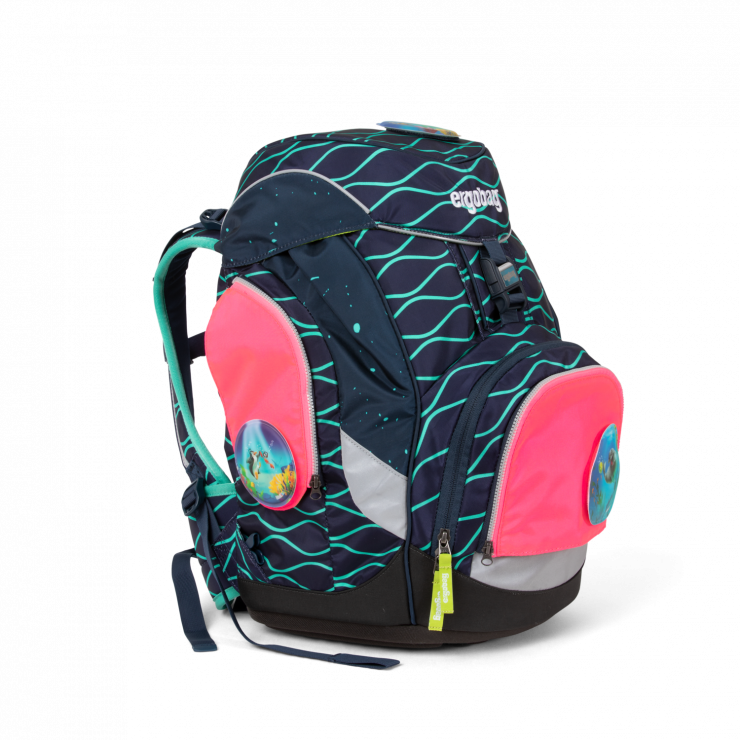 ergobag Schulzubehör Zip-Set FLUO, 3-tlg. ab 2019 Pink