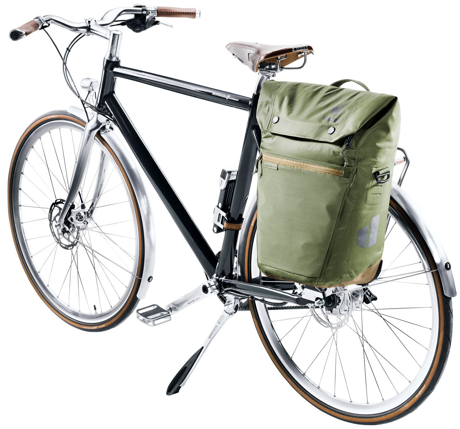 Deuter Mainhattan 17+10 Fahrradtasche khaki-clay