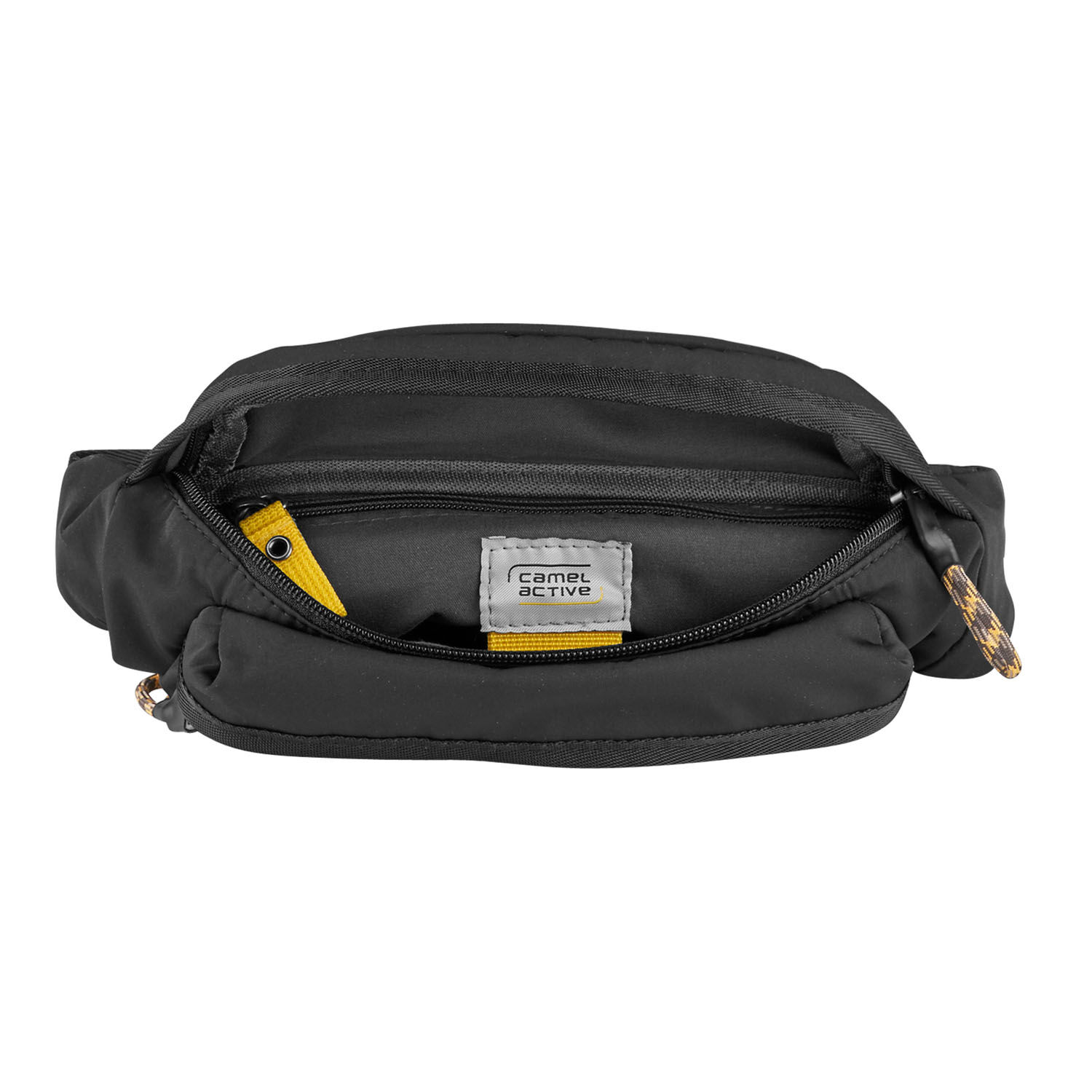 Camel Active Terra Belt Bag M aus recyceltem Nylon 4224 Schwarz