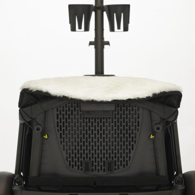 Veer Accessoires Veganer Lammfell-Sitzeinsatz weiss Veer Accessoires Veganer Lammfell-Sitzeinsatz weiss